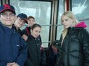 48 -10-11 - koncoročný výlet 9.ročník - v lanovke na Lomnický štít
